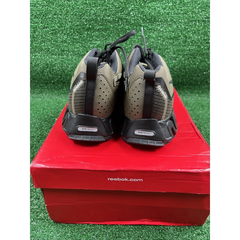 Reebok Zigwild TR 6 Trail Running Shoes Sneakers Army Green Black Mens 9 NIB